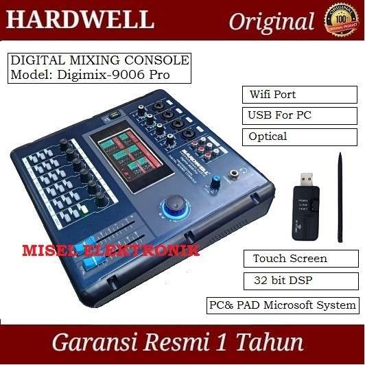 Jual Digital Mixing Console Hardwell Digimix9006 Pro Shopee Indonesia