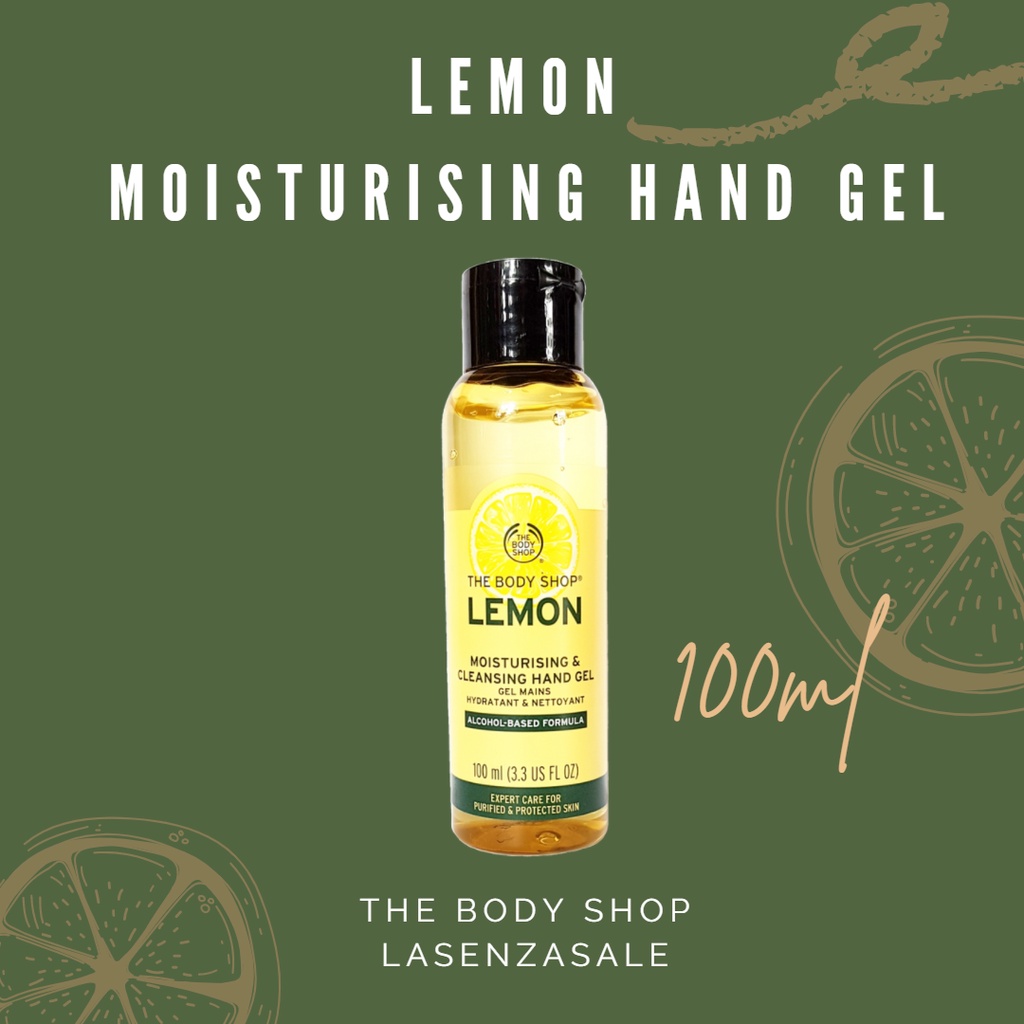 Jual TBS The Body Shop Original 100 Lemon Hand Gel 100ml (Hand