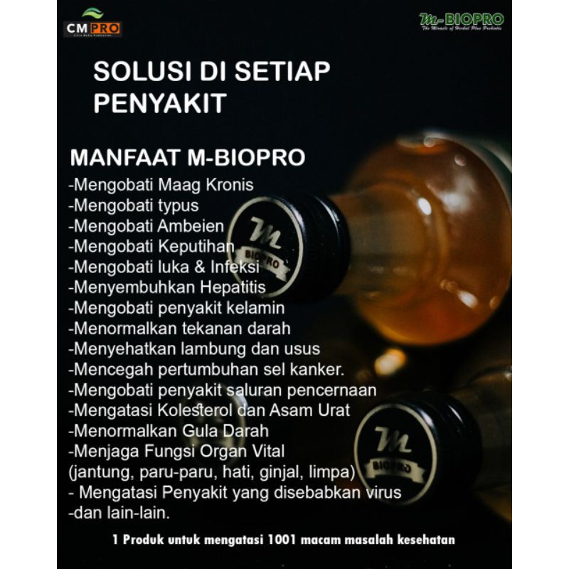 Jual M Biopro Herbal Asli Solusi 1001 Penyakit Reaksi Cepat Testimoni ...