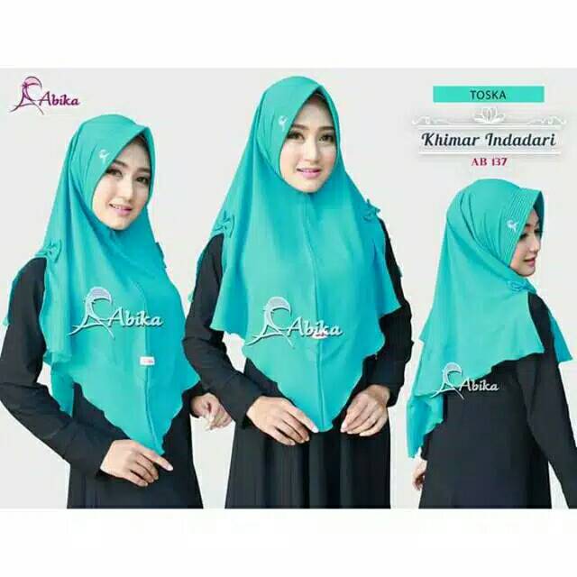 Jual Khimar Indadari by abika | Shopee Indonesia