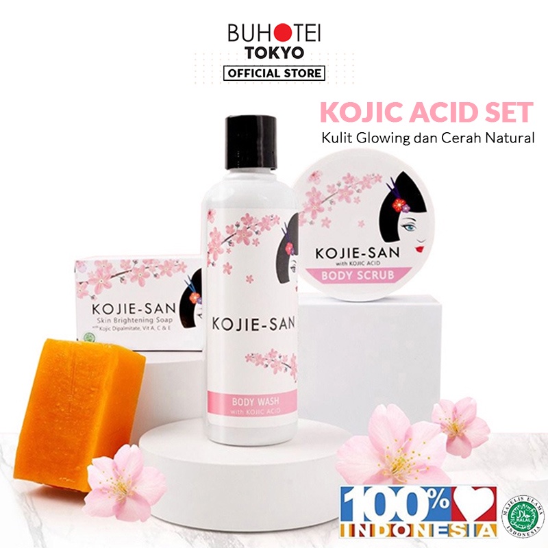 Jual BUHOTEI KOJIESAN Body Wash Lotion Scrub Soap Sabun Mandi Cair