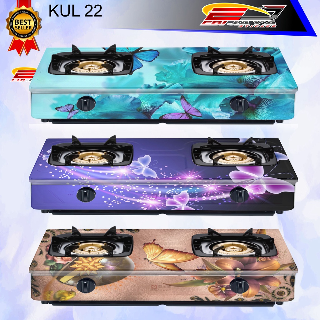 Jual STIKER KOMPOR GAS TUNGKU 1 DAN 2 KEKINIAN / STIKER MAGICOM MODERN ...