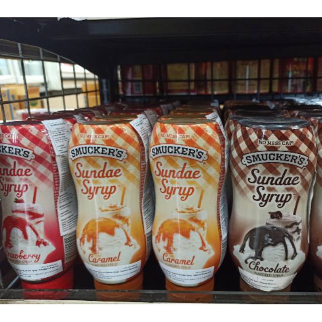 Jual Smuckers Smucker's Sundae Syrup 567g / Smuckers Topping Syrup All