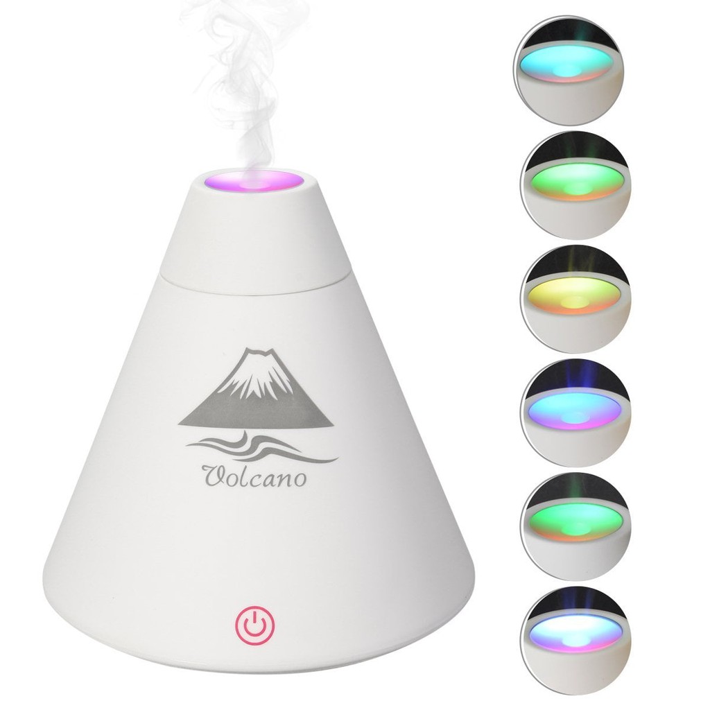 Jual USB Volcano Humidifier Air Purifier Aromatherapy Diffuser | Shopee ...