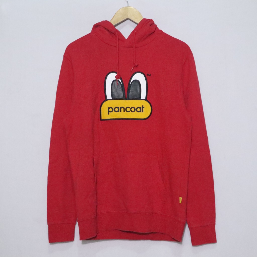 Sweater Pancoat Big Logo Hoodie ORIGINAL SECOND Red M Europe Fit XL Asia