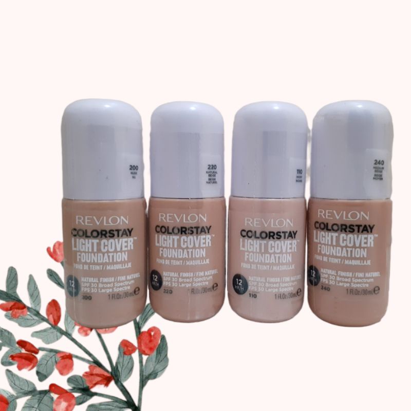 Jual Revlon Colorstay Light Cover Foundation 30ml Ringan Menutup