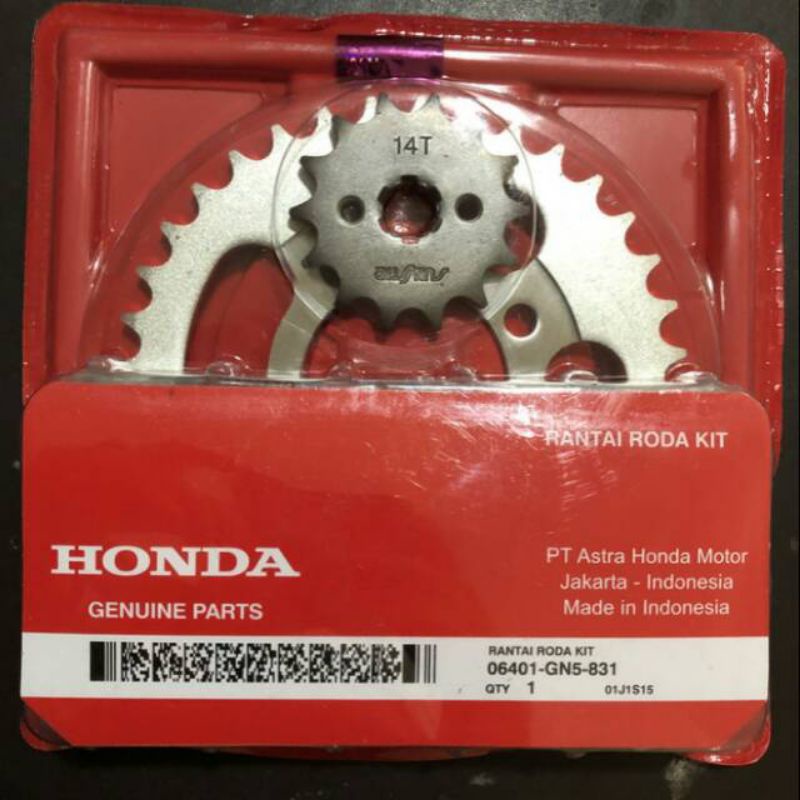 Jual SPAREPART Gear Set Gearset Paket Rantai Gir Honda Grand Astrea