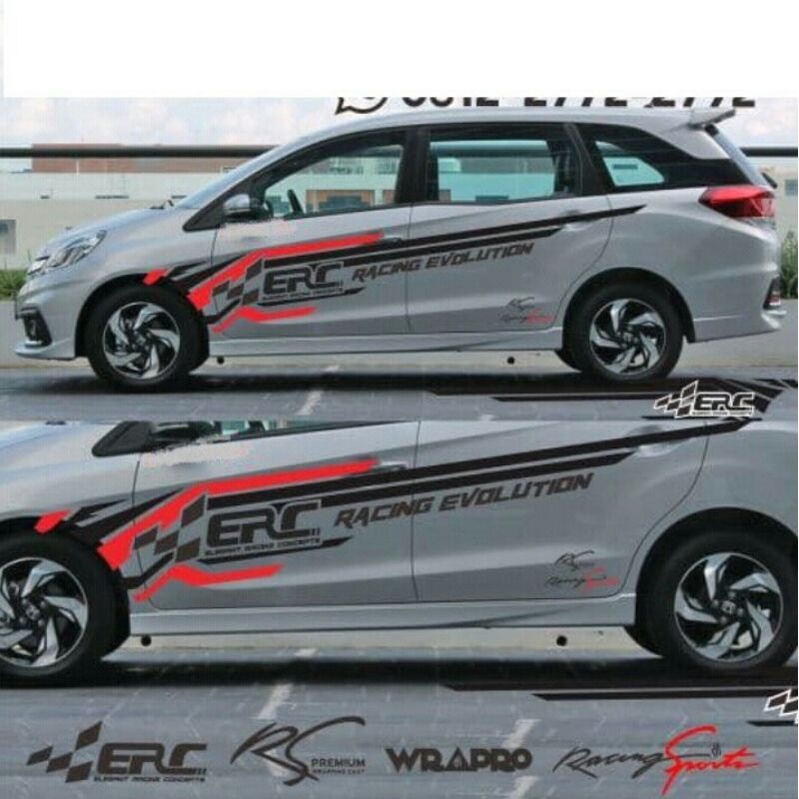 Jual stiker mobil keren mobilio xpander innova hrv ertiga calya 482018 ...