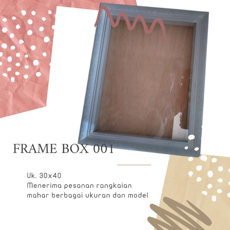 Jual FRAME SCRAPBOX || FRAME MAHAR || MAHAR PERNIKAHAN | Shopee Indonesia