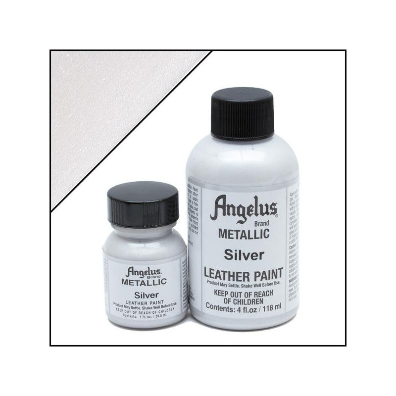 Angelus Acrylic Leather Paints Metallic Colours - Main Image