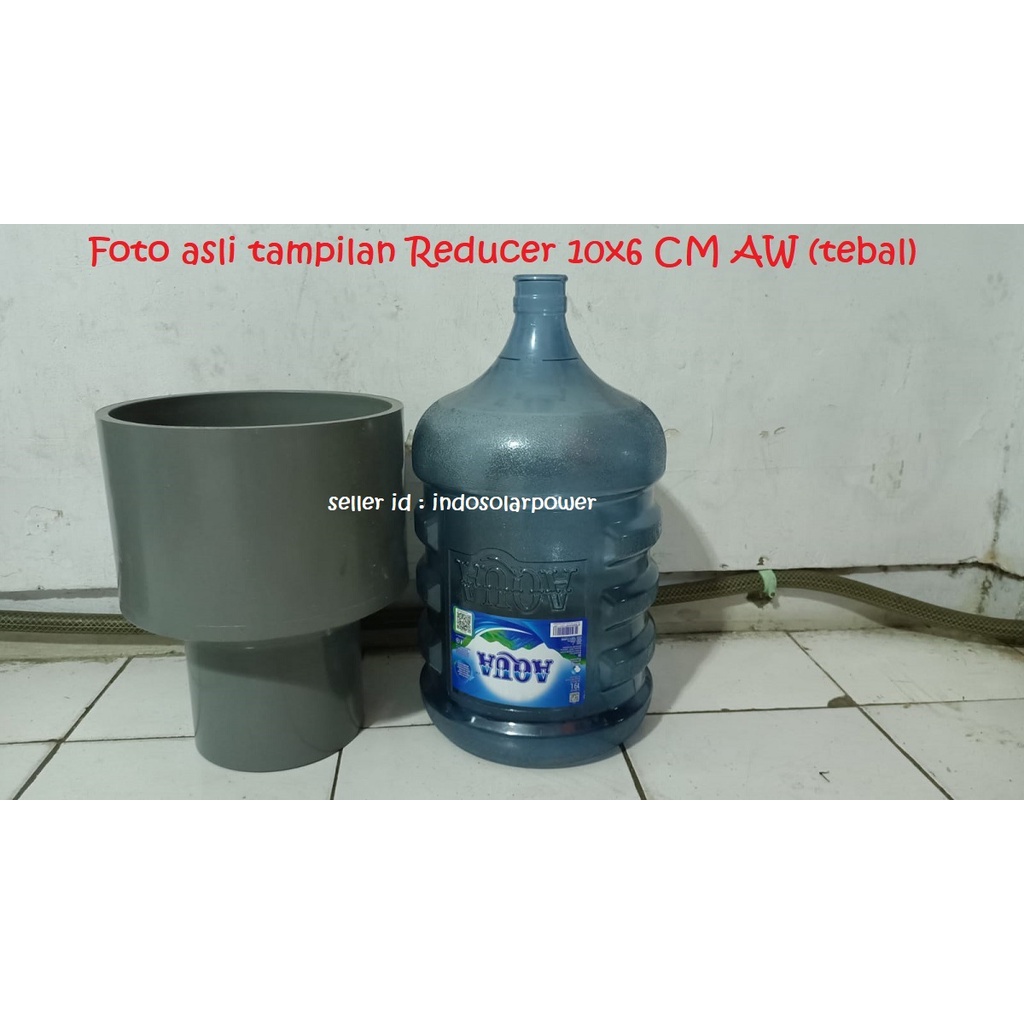 Jual Reducer PVC 10x6 10 x 6 inch inci increaser v.sok vlok vlog sock ...