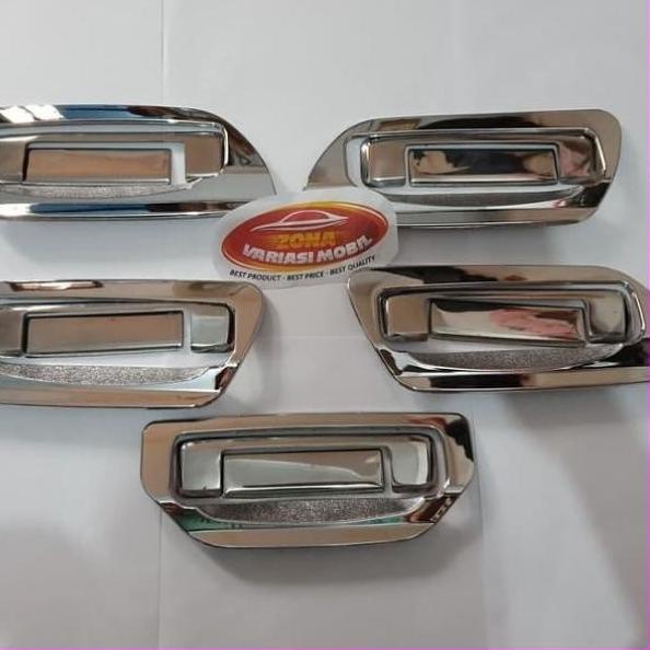 Jual Hot Sale Paket Cover Handle Pegangan Pintu Outer Kijang Kapsul Grand Chrome Shopee