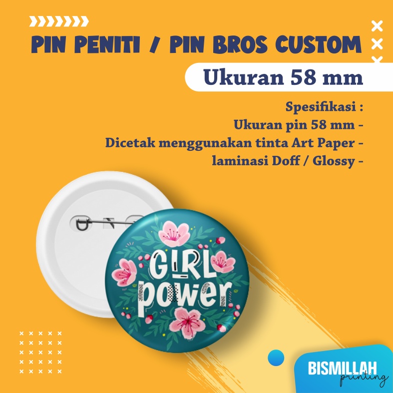 Jual PIn/Bross Custom min 15 pcsTermurah PIN Bros Souvenir | Shopee ...