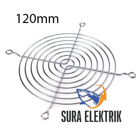 Jual Protected With Metal Cover Fan Accessory Proteksi 120mm | Shopee ...
