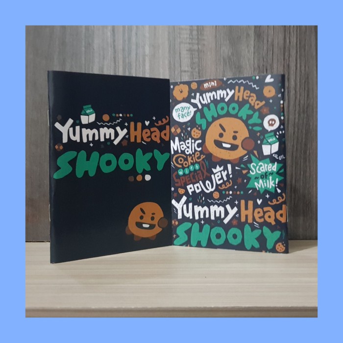 Jual Mantap Kpop Merch - Bt21 Merch - Bt21 Shooky Note Book / Buku ...