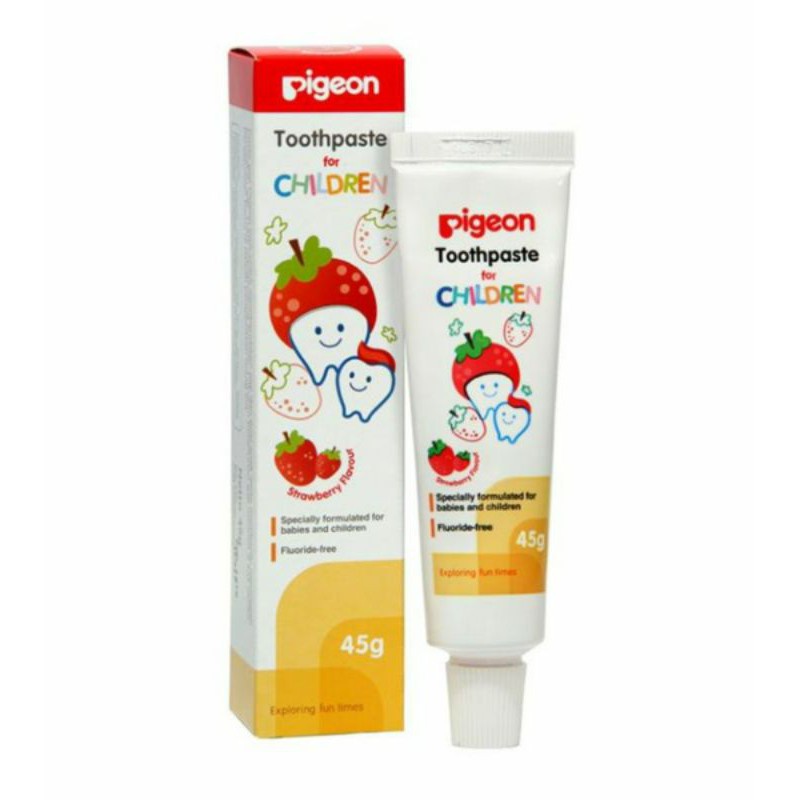 Jual PIGEON Children Toothpaste Pasta Gigi Anak 45gr | Shopee Indonesia