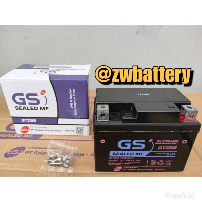 Jual Aki motor Yamaha Mio J -Mio Soul -Soul GT GTZ5S GS MF Aki Kering