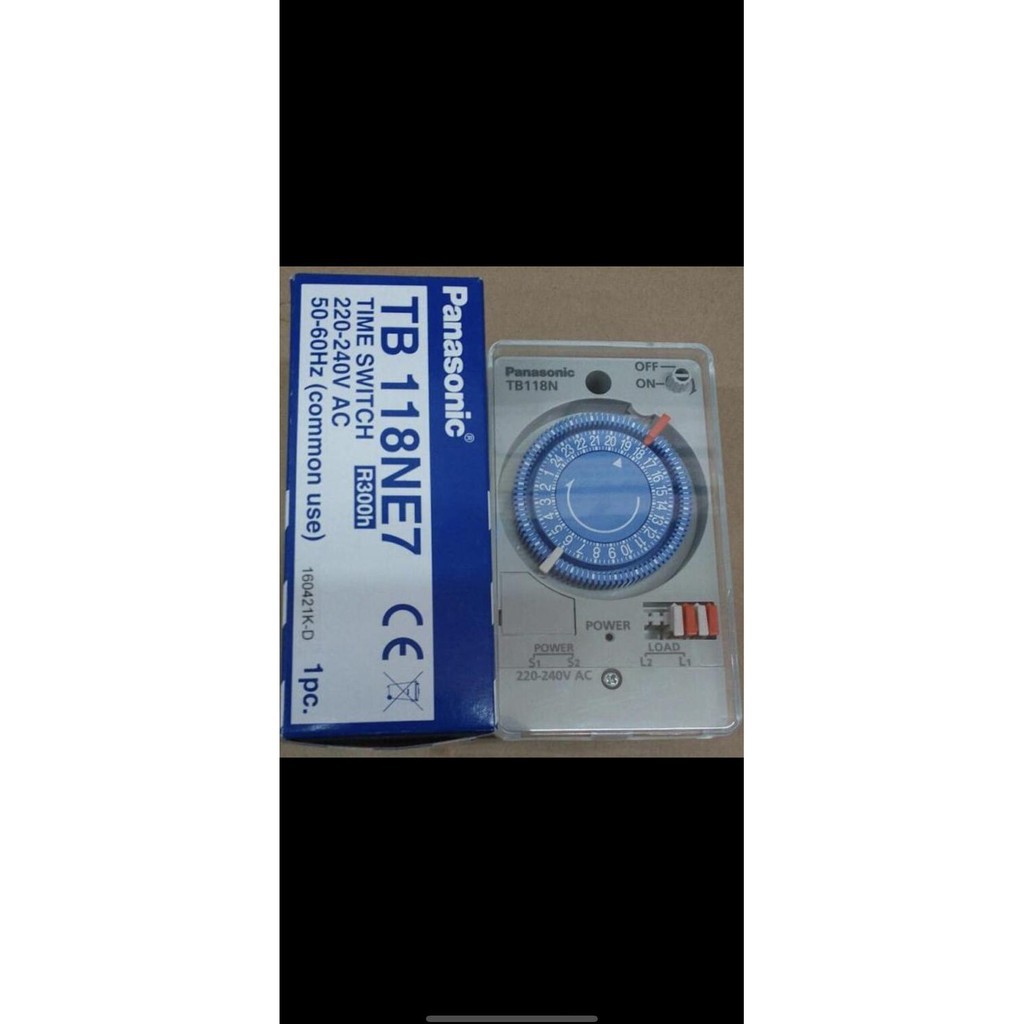 Jual Timer Time Switch TB118NE7 TB 118NE7 TB 118 NE7 Panasonic | Shopee ...