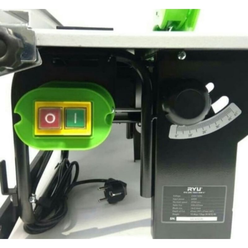 Jual Ryu Table Saw RTS 8 Mesin Gergaji Meja Circular Saw 8 Inch RTS8 ...