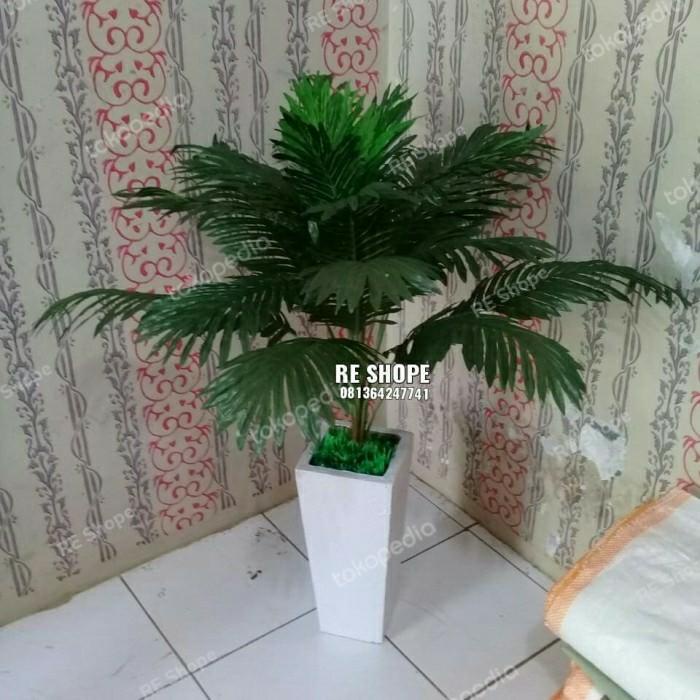 Jual BUNGA ARTIFICIAL PLASTIK POHON PALEM DAUN RUMPUN BUNGA HIAS ...