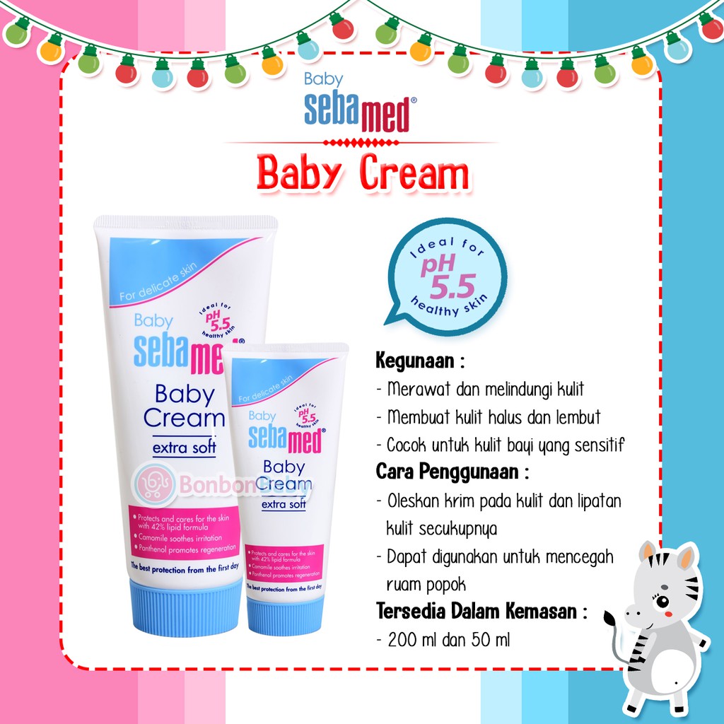 Harga baby cream hot sale sebamed