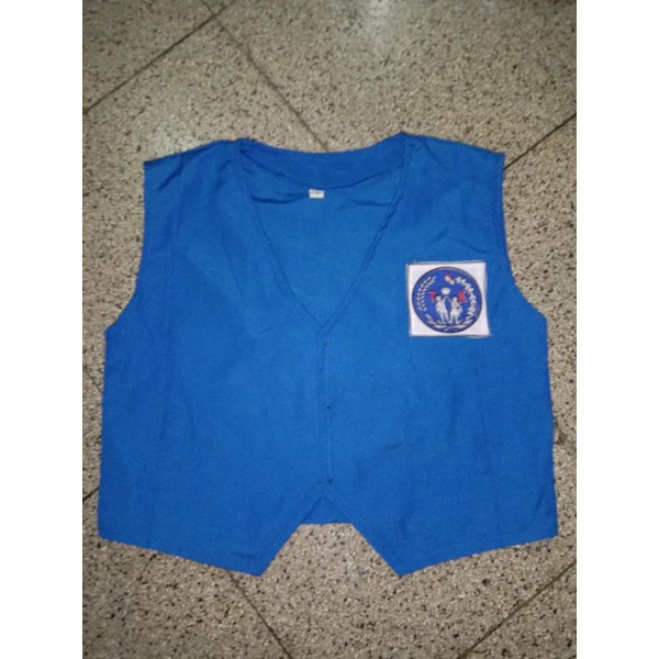 Jual seragam sekolah rompi tk warna biru Benhur & hijau | Shopee Indonesia