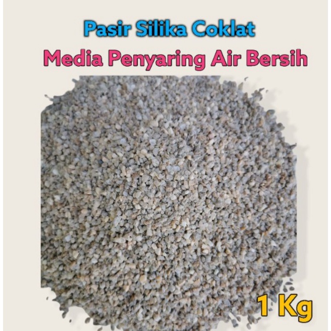 Jual Pasir Silika Coklat Kg Pasir Silica Penjernih Air Aquascape Aquarium Shopee Indonesia