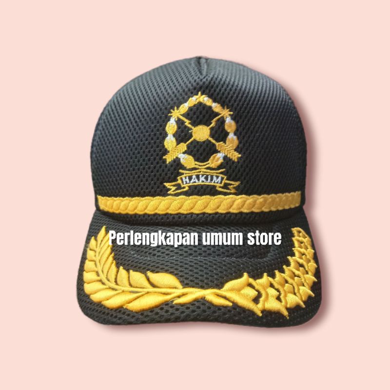 Jual TOPI HAKIM TOPI JARING HAKIM TOPI HAKIM TERBARU FREE BORDIR NAMA ...