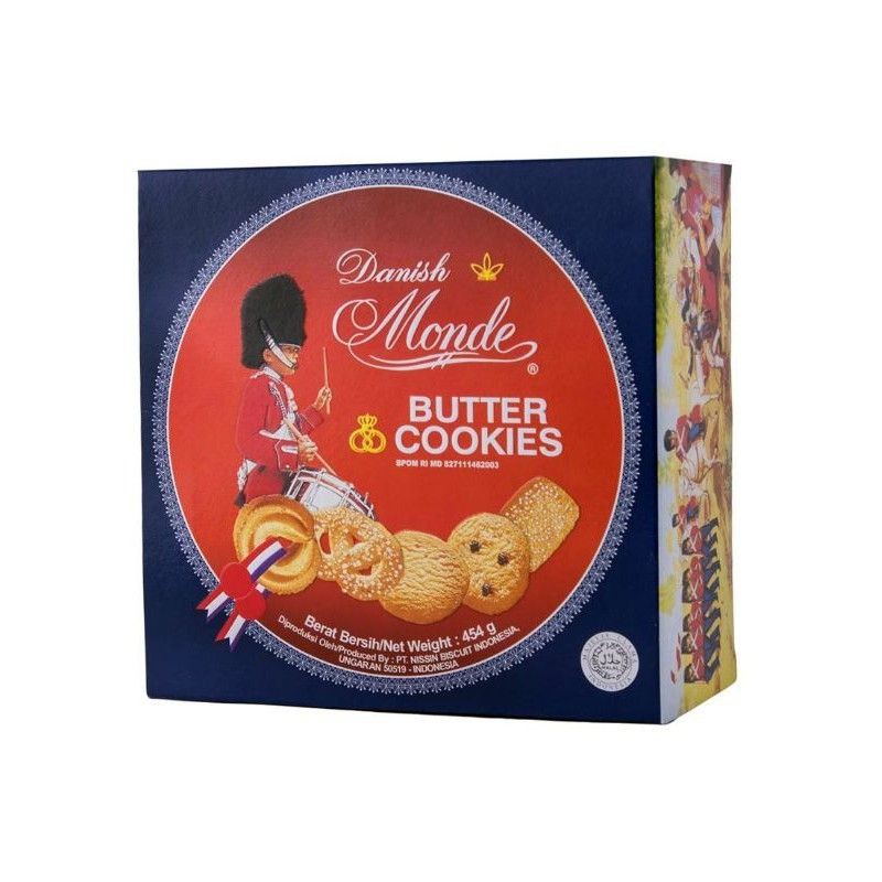 Jual Biskuit Roti Monde Butter Cookies 150gr & 454gr & 908gr Shopee
