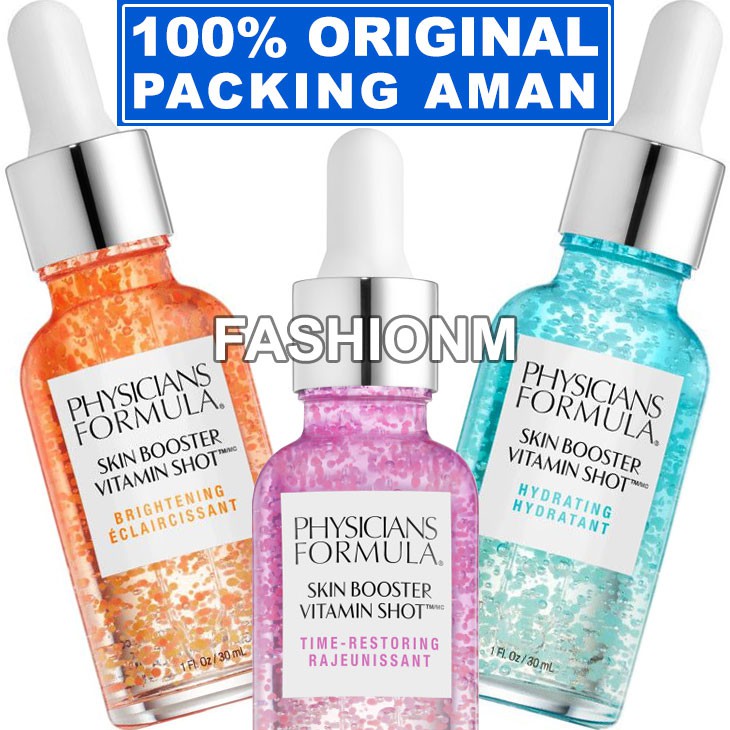 Jual Physicians Formula Skin Booster Vitamin Shot Brightening / Hydrating / Restoring 30ml