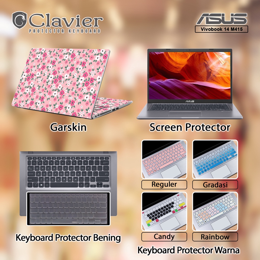 Jual Cover Keyboard Screen Protector Garskin Laptop Anti Gores