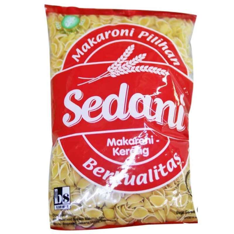 Jual (1 kg) SEDANI MAKARONI Pipa/Kerang/Spiral Kemasan Bogasari ...