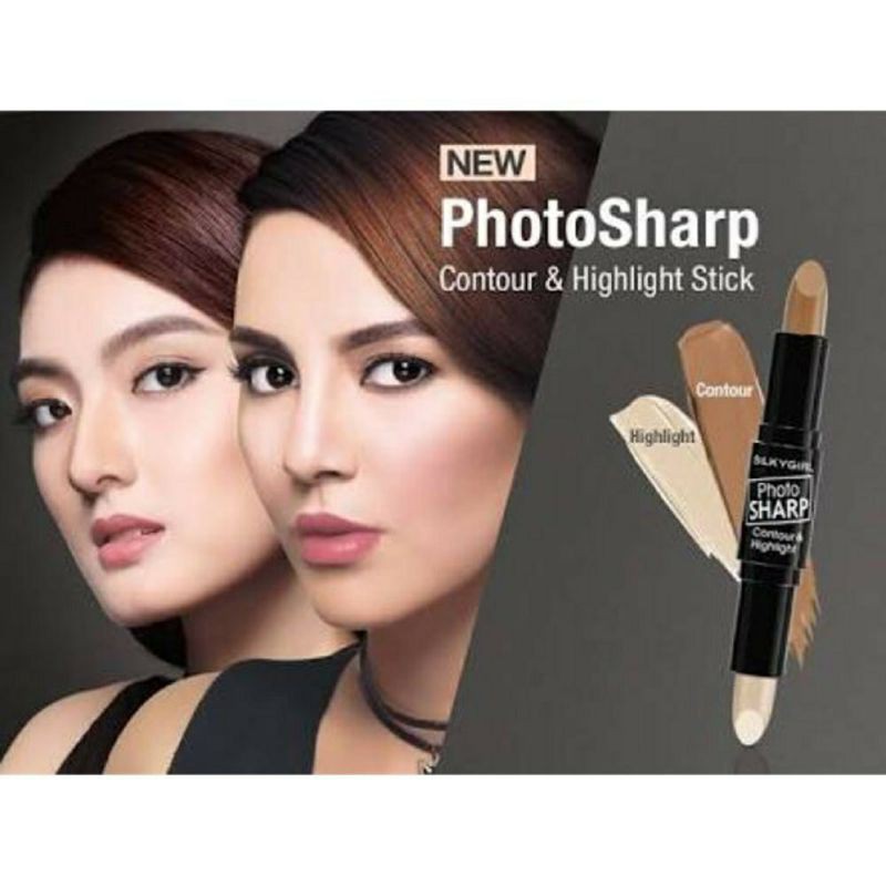 Jual Silkygirl photo sharp contour & highlight stick | Shopee Indonesia