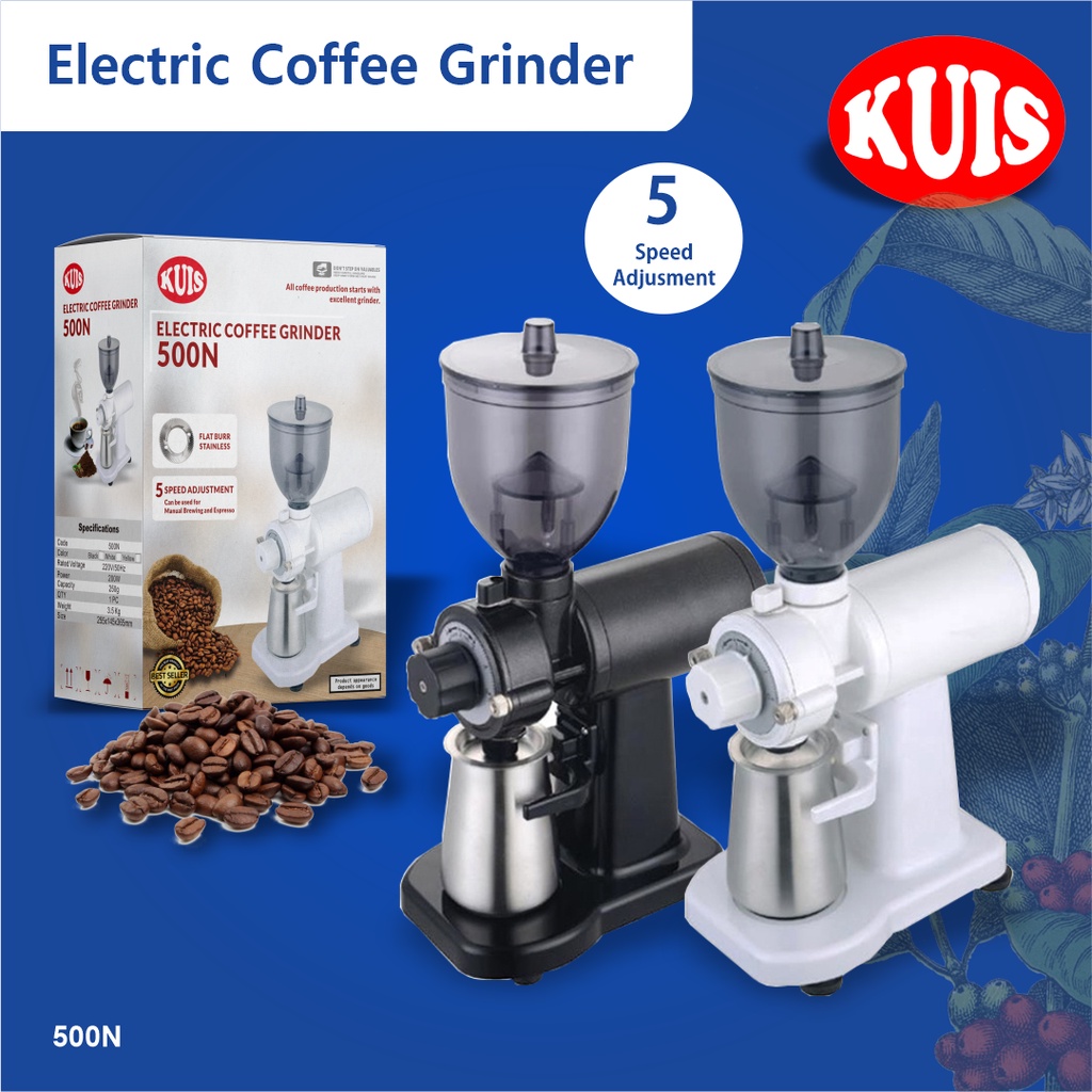 Jual Coffee Bean Grinder Elektrik KUIS 500N Shopee Indonesia