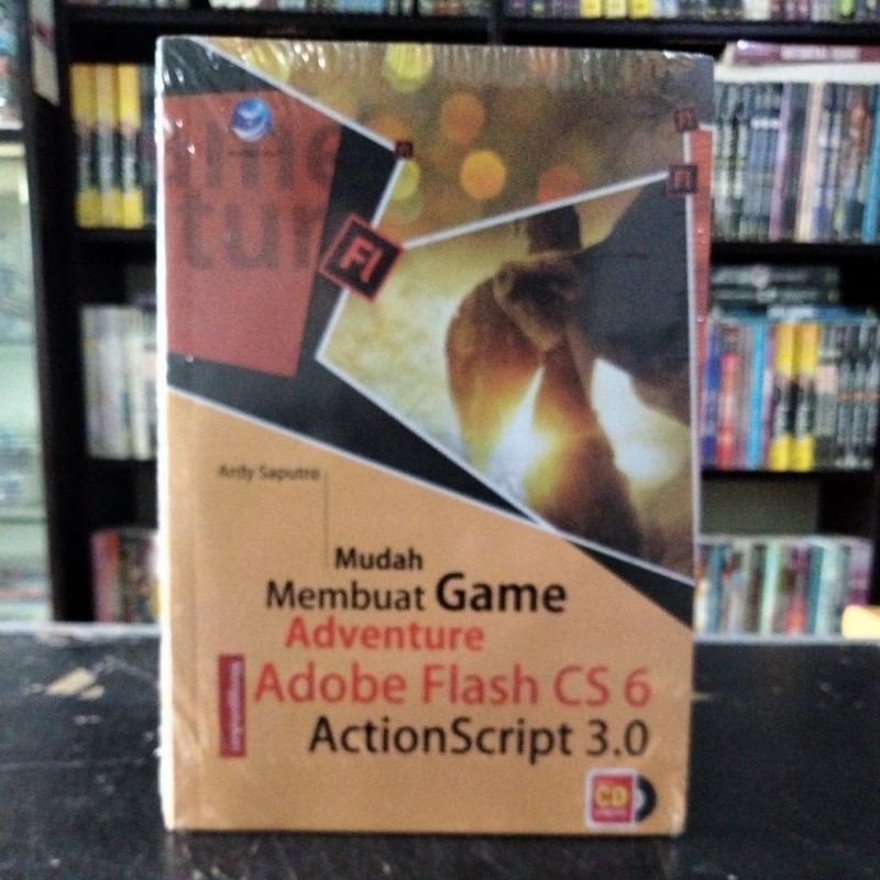 Jual TERMURAH BUKU MUDAH MEMBUAT GAME ADVENTURE ADOBE FLASH CS 6 ...