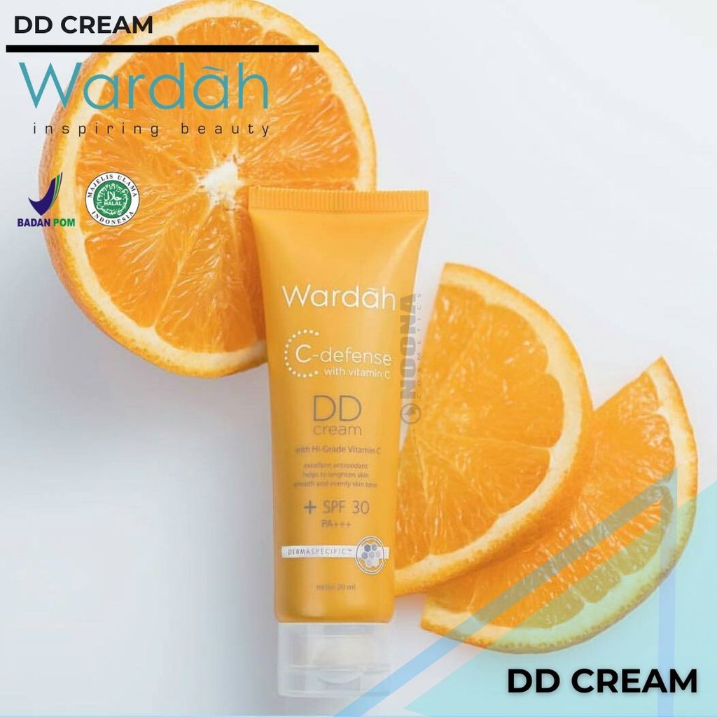 Jual Wardah CDefense DD Cream Light & Natural SPF 30 20 ml Shopee