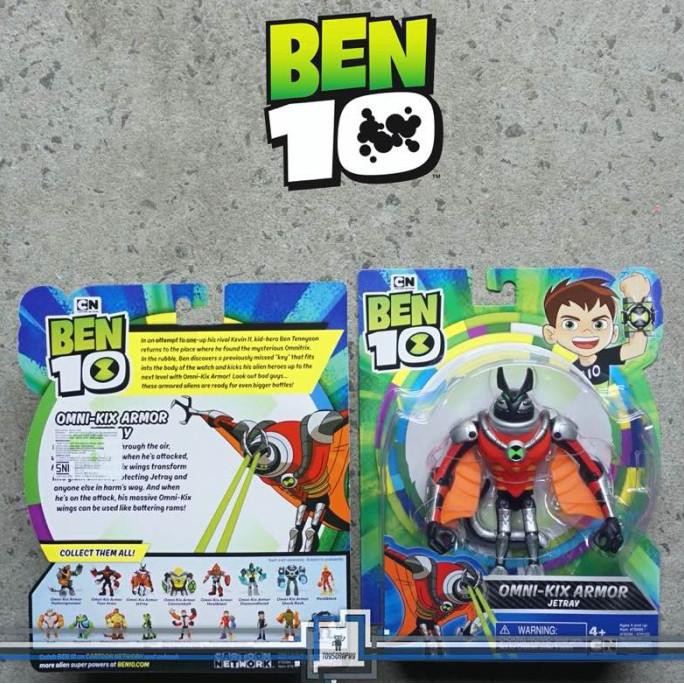 Jual Ben 10 Action Figure Omni Kix Armor Jetray Ben10 | Shopee Indonesia