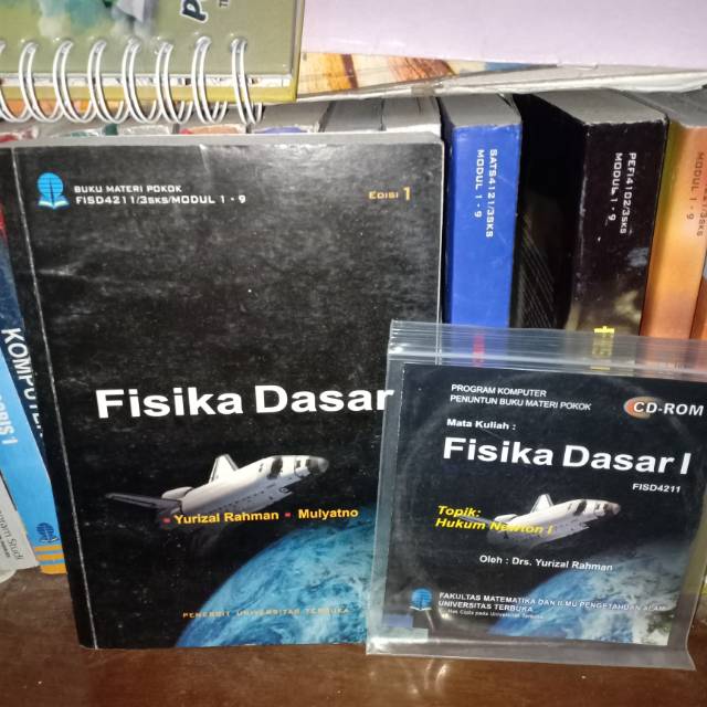 Jual Buku Materi Pokok FISIKA DASAR 1 FISD4211 UNIVERSITAS TERBUKA ...