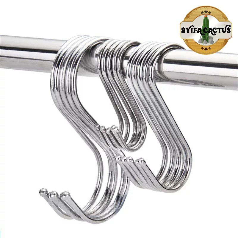 Jual Gantungan Pot Stainless Steel Besi Kaitan Hook S Gantungan S Shopee Indonesia