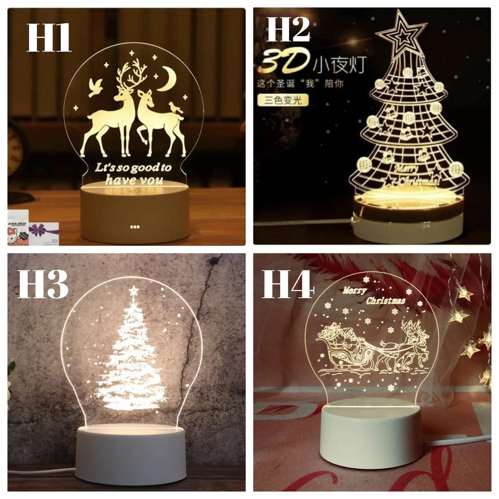 LAMPU HIAS LED 3D / Lampu Tidur Hias Dimensi Part 8 | AutoStock