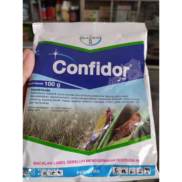 Jual Insektisida CONFIDOR 5 WP 100 gram | Shopee Indonesia