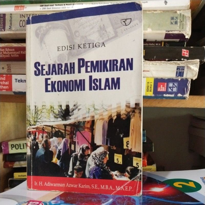 Jual Buku Sejarah Pemikiran Ekonomi Islam By Ir H Adiwarman Azwar Karim ...