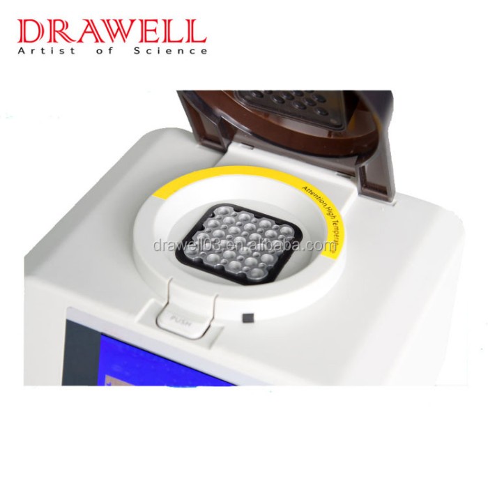 Jual Drawell K160 Mini PCR Machine Portable DNA Thermal Cycler Machine ...