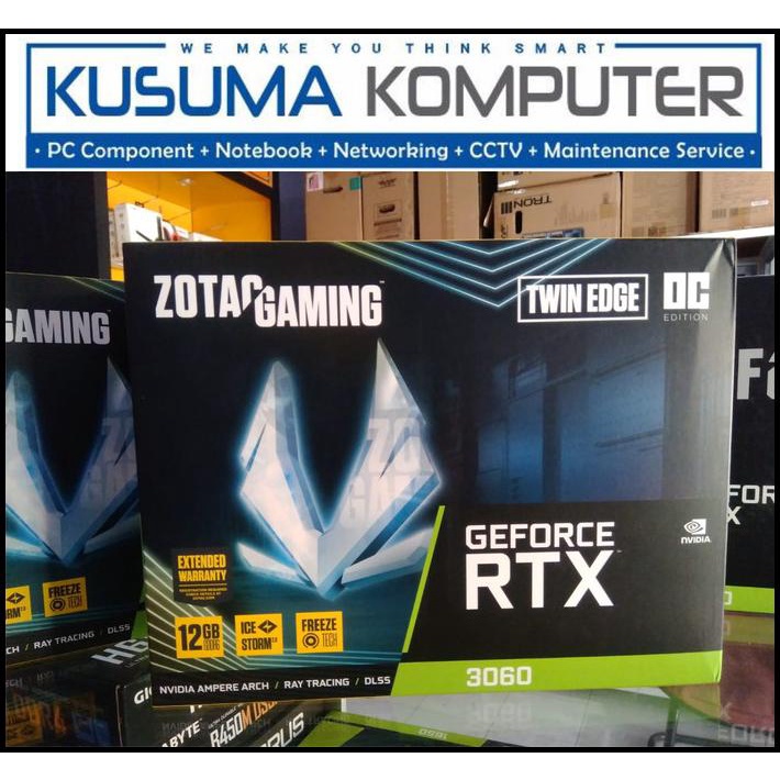 Jual Zotac Gaming Geforce Rtx 3060 Twin Edge Oc 12Gb Gddr6 | Shopee ...