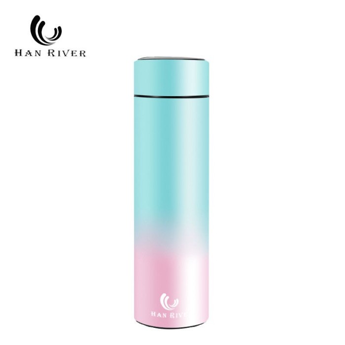 Jual HAN RIVER Thermos Botol LED 500 ml Tumblr Botol cerdas dengan LED ...