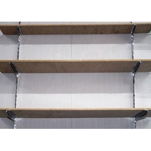 Jual Bracket Rak Kayu Floating Shelves 4 tingkat 30cm | Shopee Indonesia