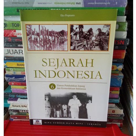 Jual BUKU SEJARAH INDONESIA 6 ZAMAN PENDUDUKAN JEPANG DAN KEMERDEKAAN ...