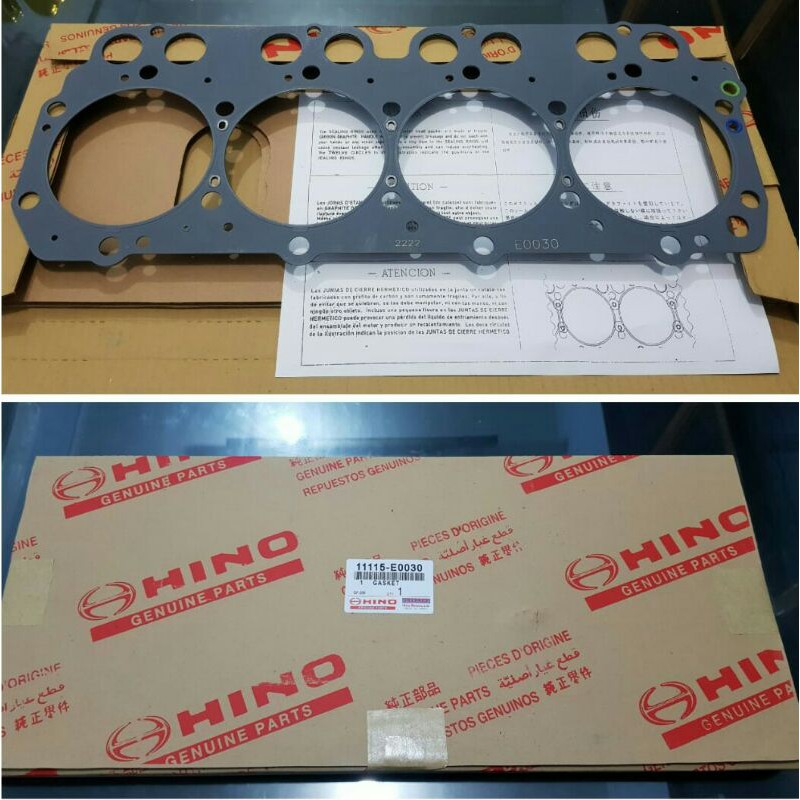 Jual Packing Kop atau Packing Head Toyota Dyna 110 125 130 dan Hino ...