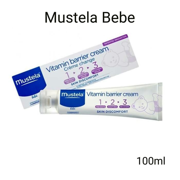 Skin Protectant Ruam Popok Mustela 123 Diaper Rash Cream Jual