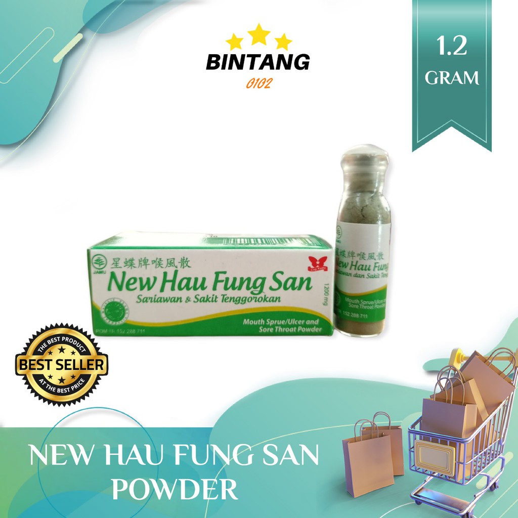 Jual New Hau Fung San Obat Sariawan Dan Sakit Tenggorokan Shopee Indonesia